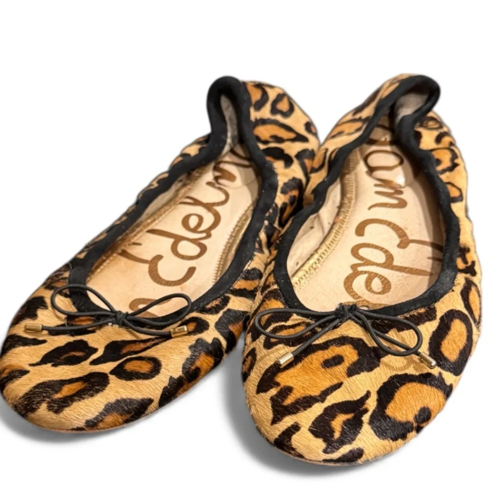 Sam Edelman Leopard Print Flats size 9.5